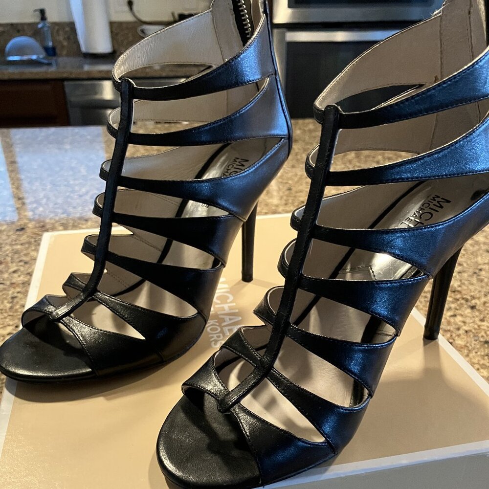 Michael Kors - Mavis - Cage Heel Sandal - Sz. 6